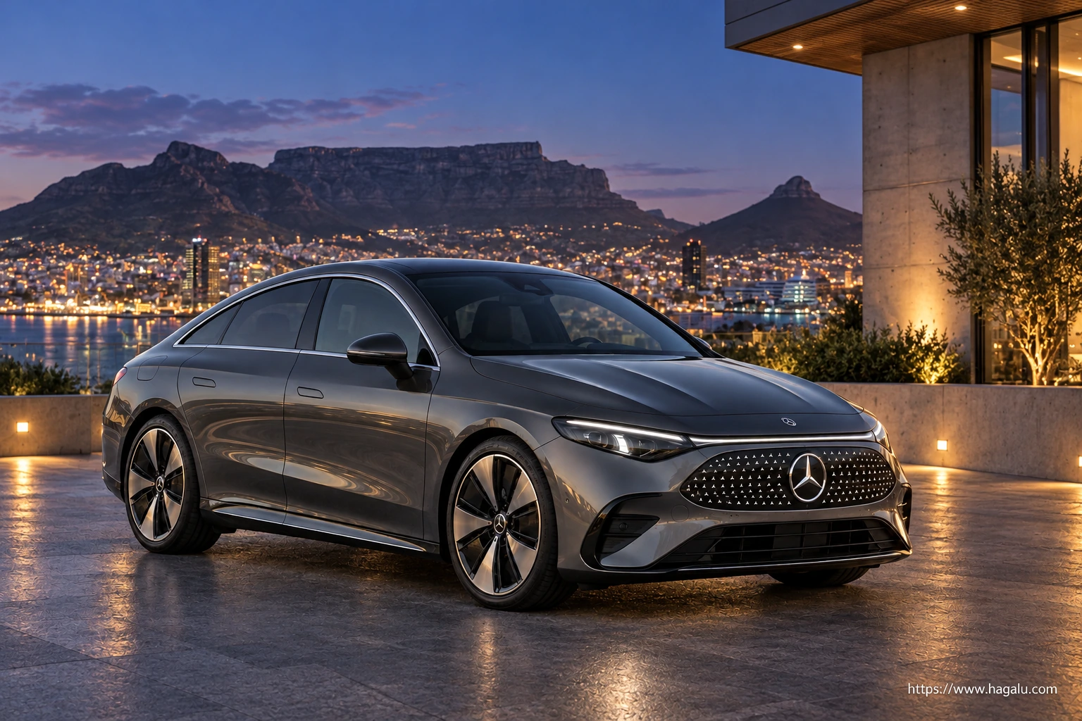 Mercedes-Benz CLA Electric exterior view 5 for South African vehicle comparison