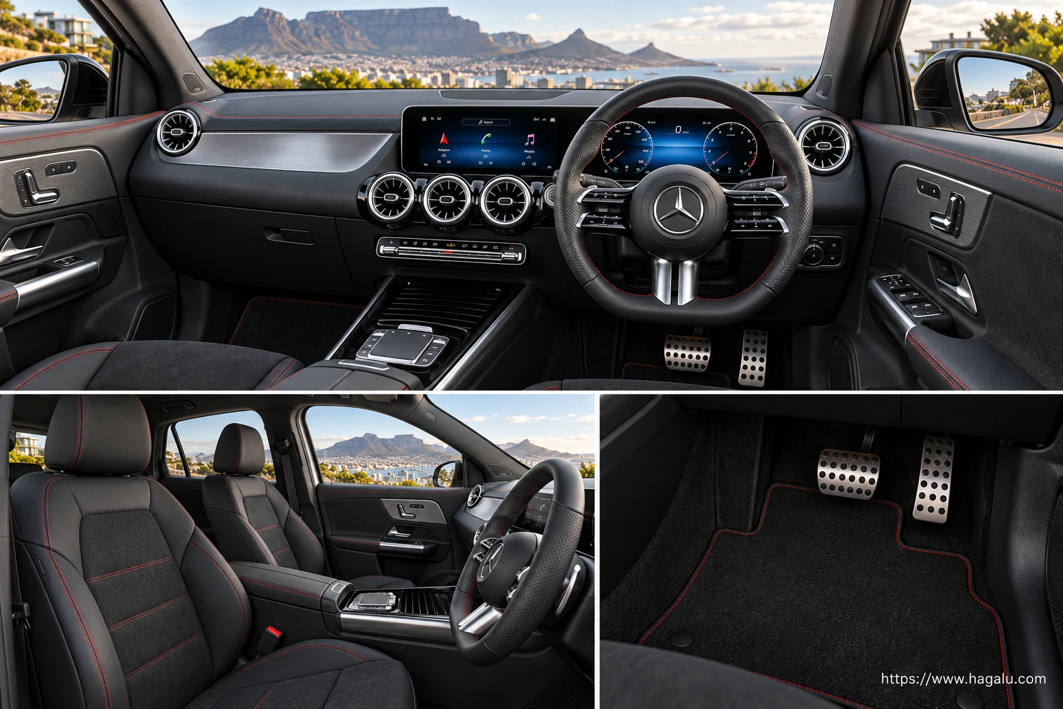 Mercedes-Benz GLA interior view 2 for South African vehicle comparison