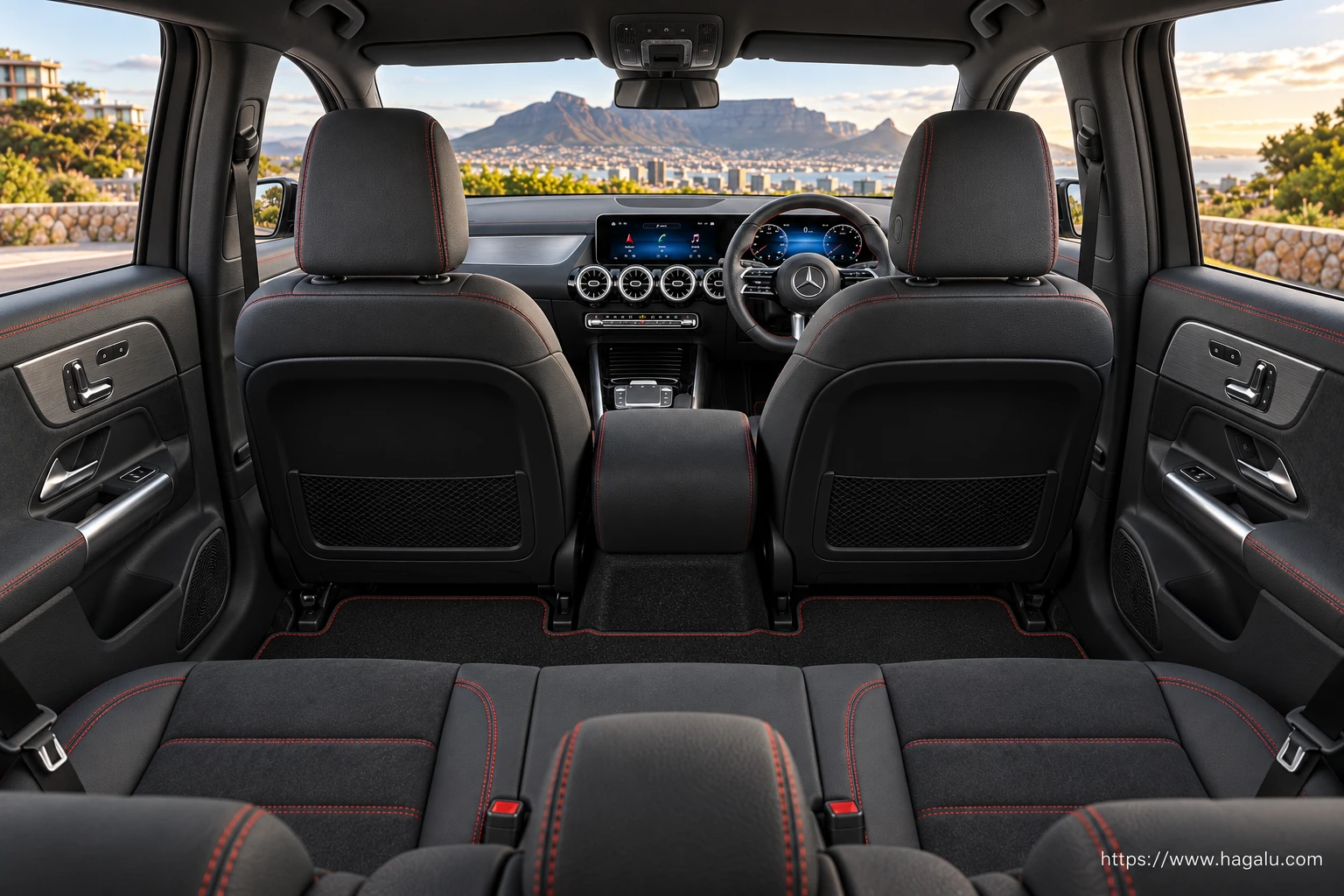 Mercedes-Benz GLA interior view 3 for South African vehicle comparison