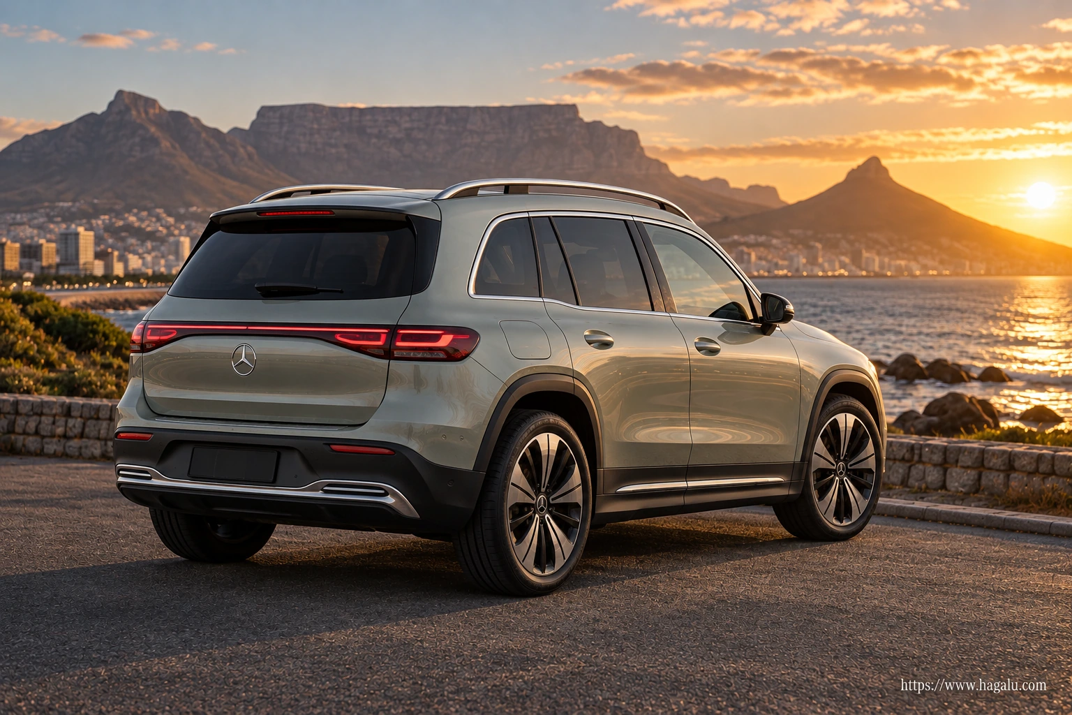 Mercedes-Benz GLB Electric exterior view 2 for South African vehicle comparison