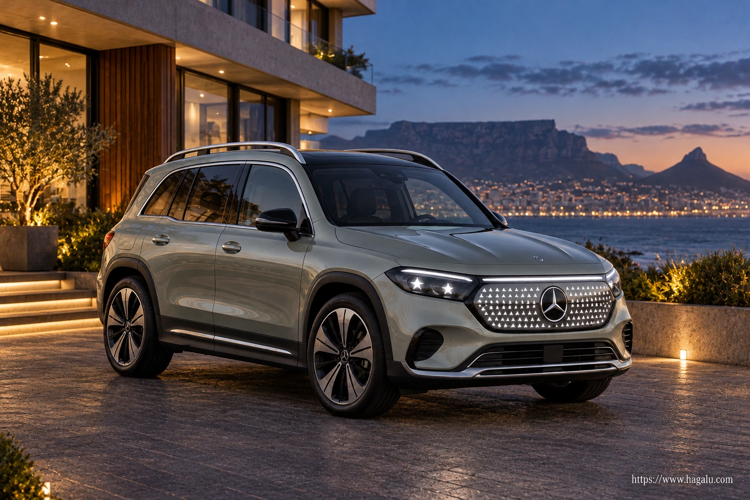 Mercedes-Benz GLB Electric exterior view 5 for South African vehicle comparison