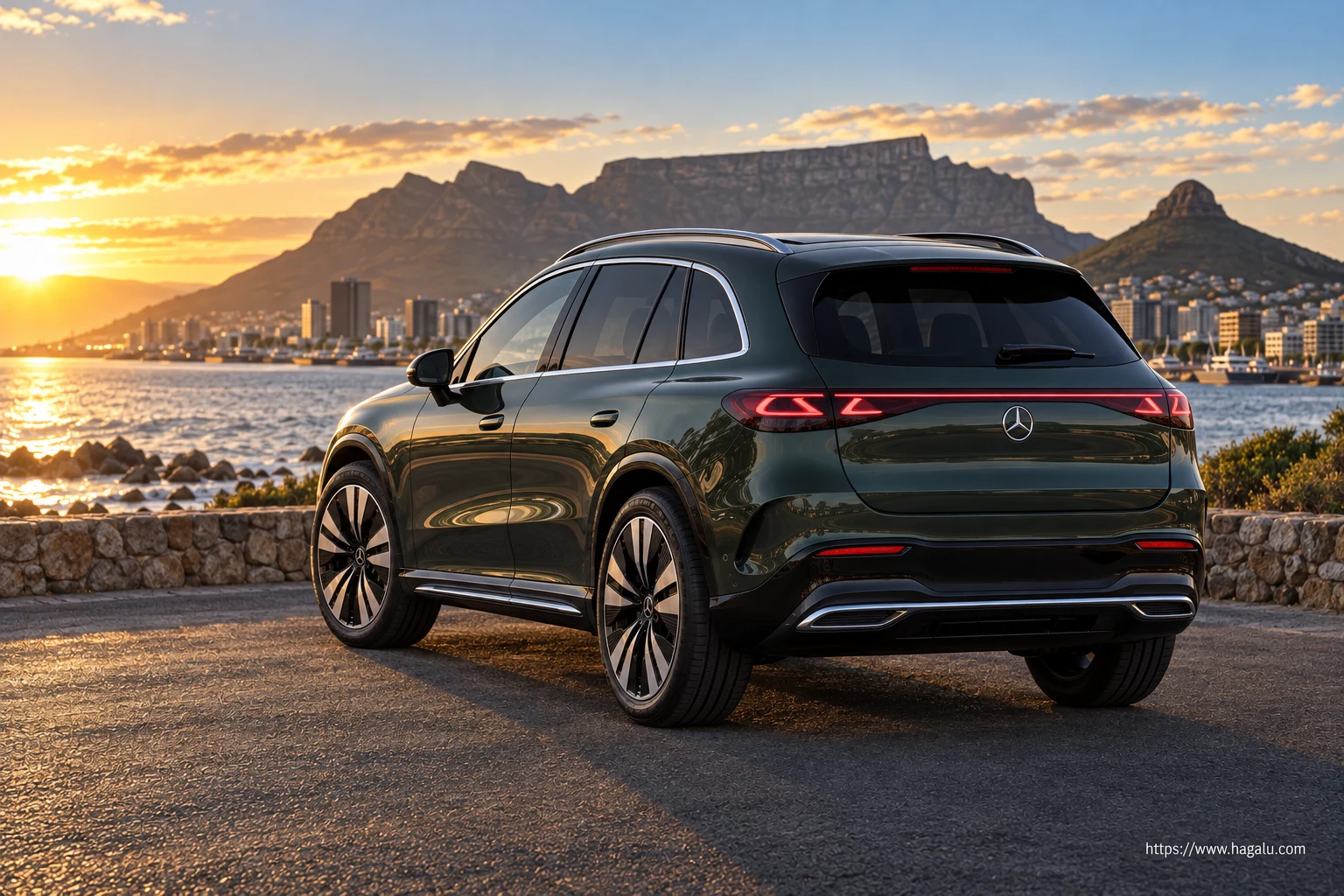 Mercedes-Benz GLC Electric exterior view 2 for South African vehicle comparison