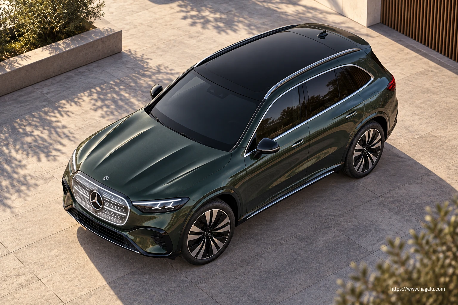 Mercedes-Benz GLC Electric exterior view 4 for South African vehicle comparison