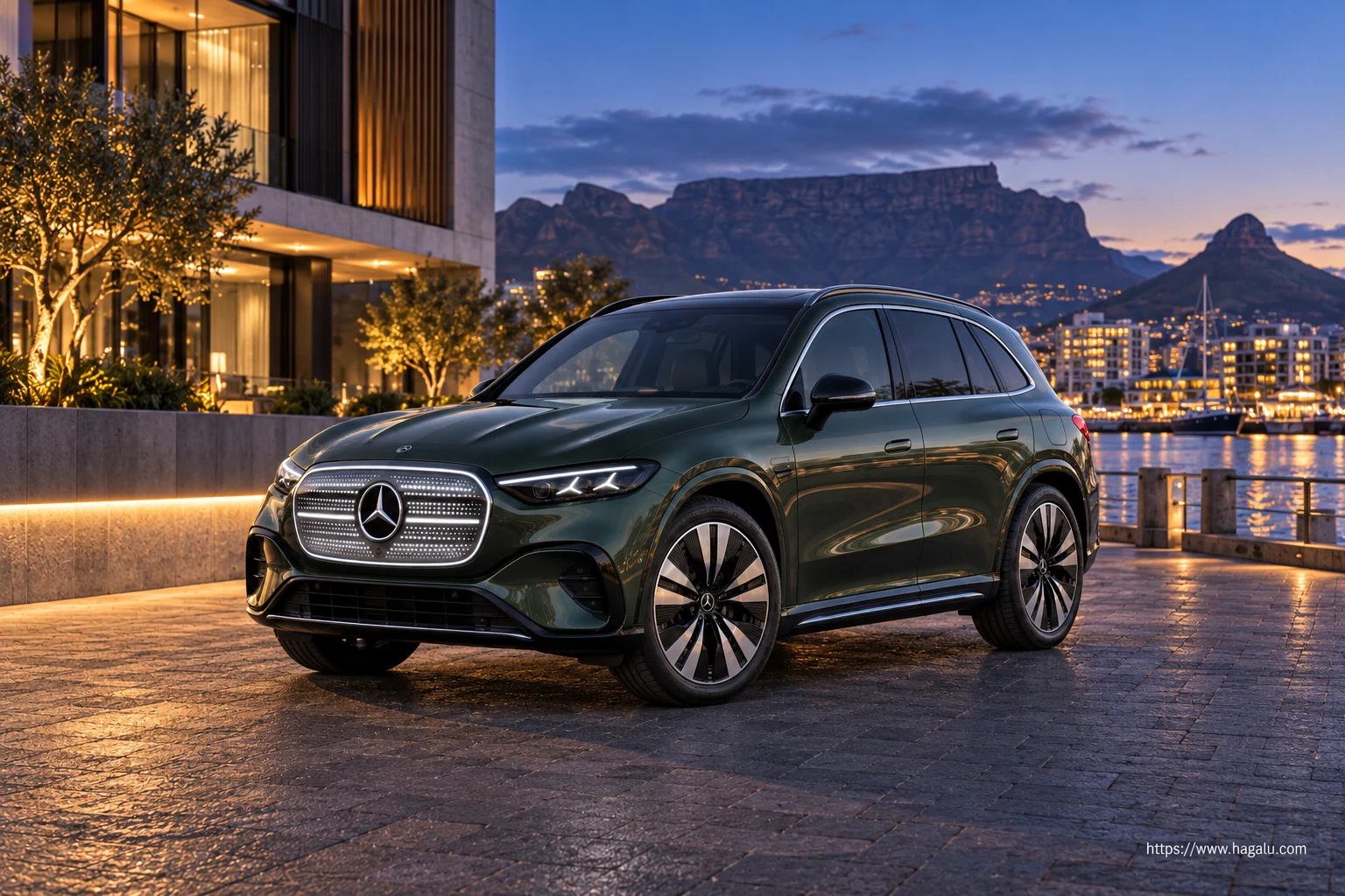 Mercedes-Benz GLC Electric exterior view 5 for South African vehicle comparison