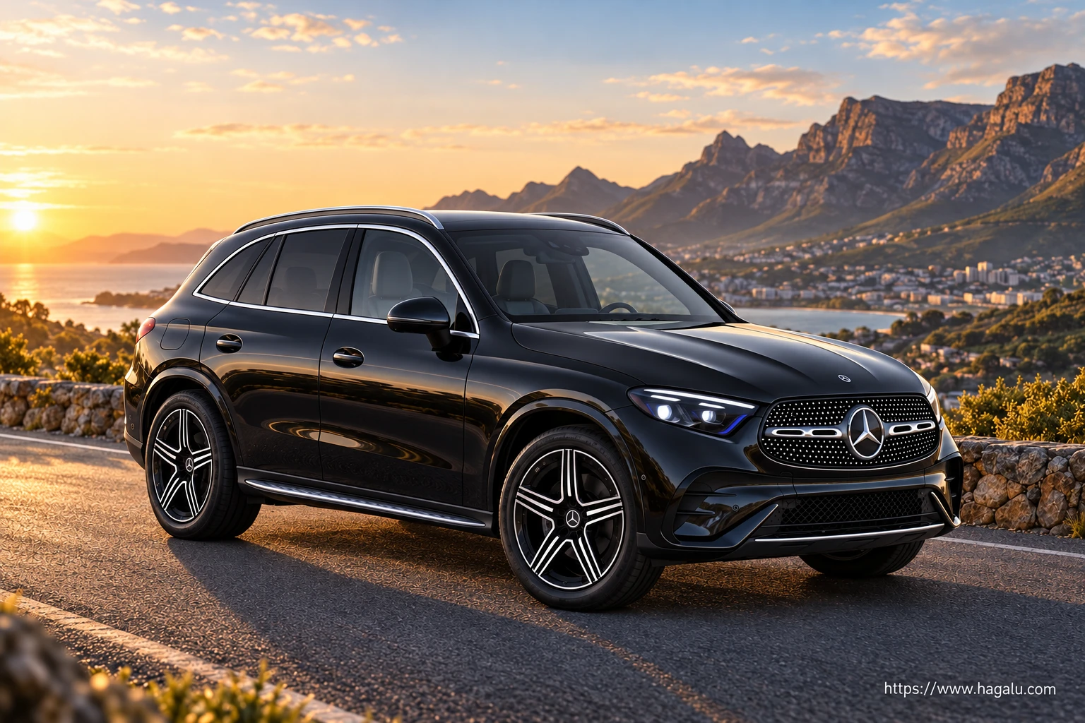 Mercedes-Benz GLC exterior view 1 for South African vehicle comparison