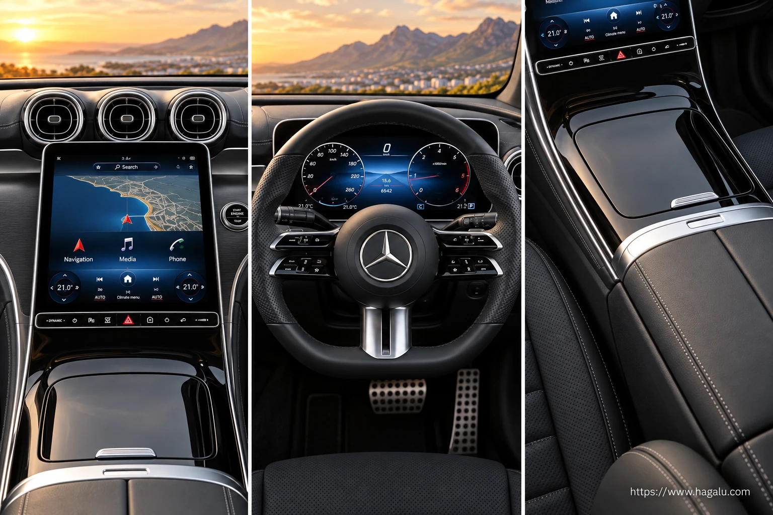 Mercedes-Benz GLC interior view 2 for South African vehicle comparison