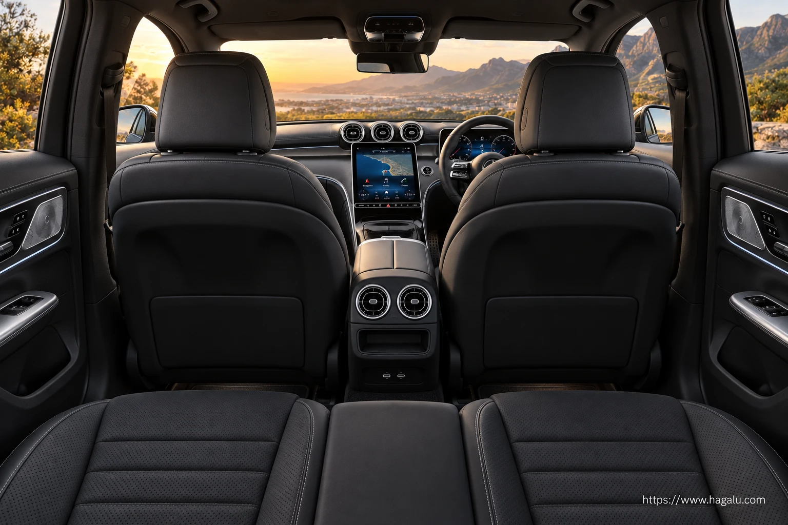 Mercedes-Benz GLC interior view 3 for South African vehicle comparison