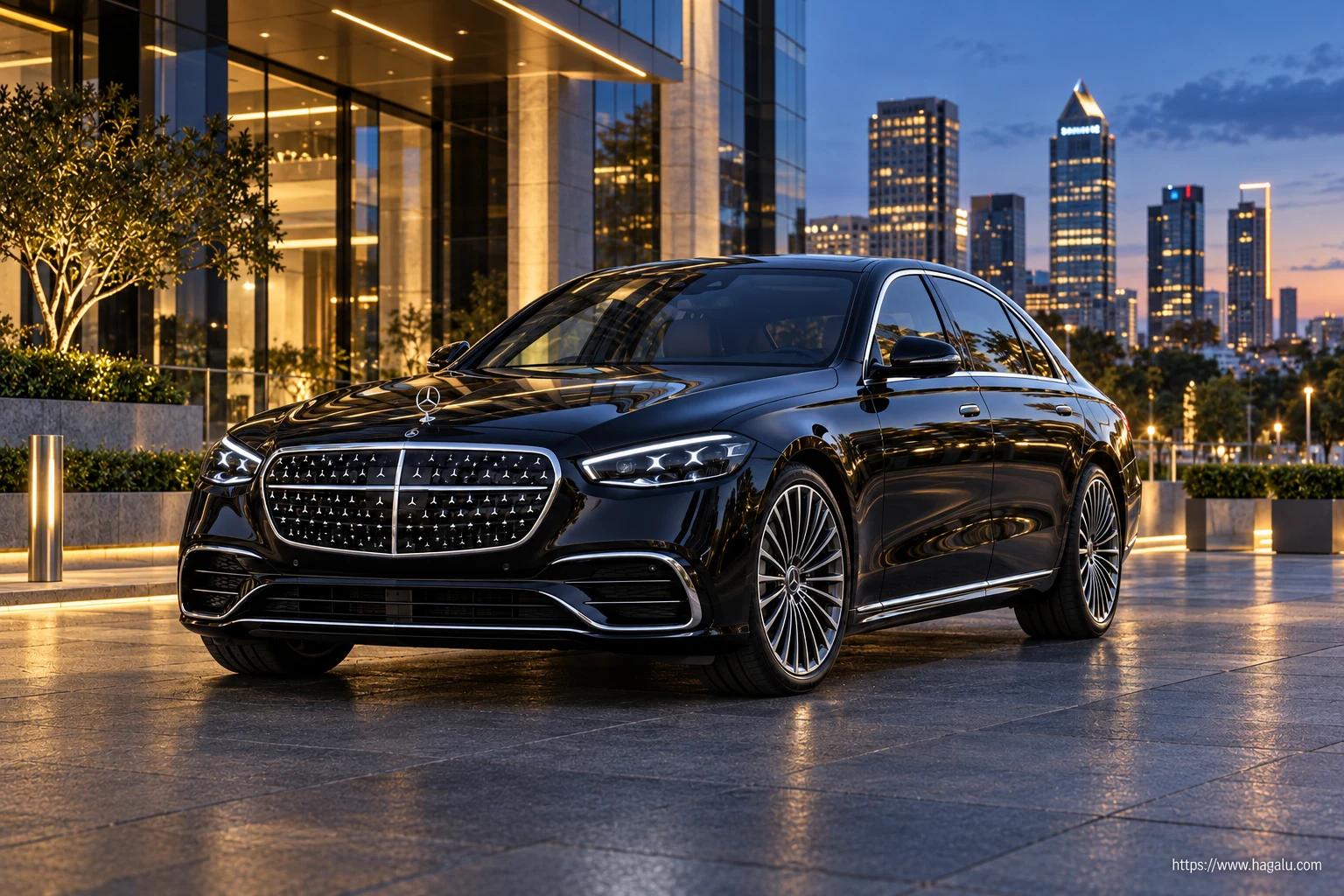 Mercedes-Benz S-Class facelift exterior view 5 for South African vehicle comparison
