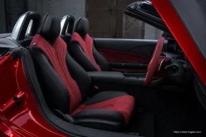 MG Cyberster interior view 3 for South African vehicle comparison