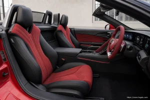 MG Cyberster interior view 4 for South African vehicle comparison