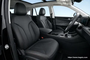 MG HS interior view 3 for South African vehicle comparison