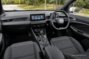 MG MG3 interior view 1 for South African vehicle comparison