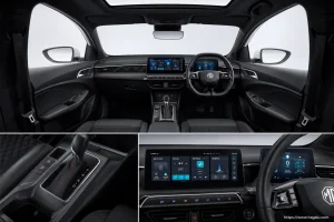 MG MG3 interior view 2 for South African vehicle comparison