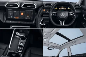 MG ZS Pro interior view 2 for South African vehicle comparison