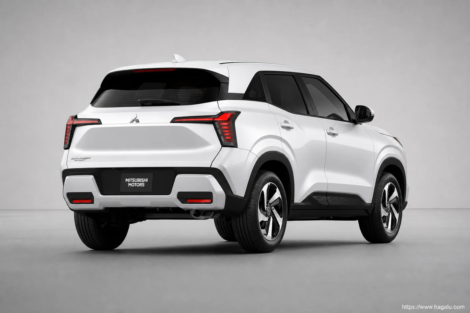 Mitsubishi Outlander Sport exterior view 2 for South African vehicle comparison