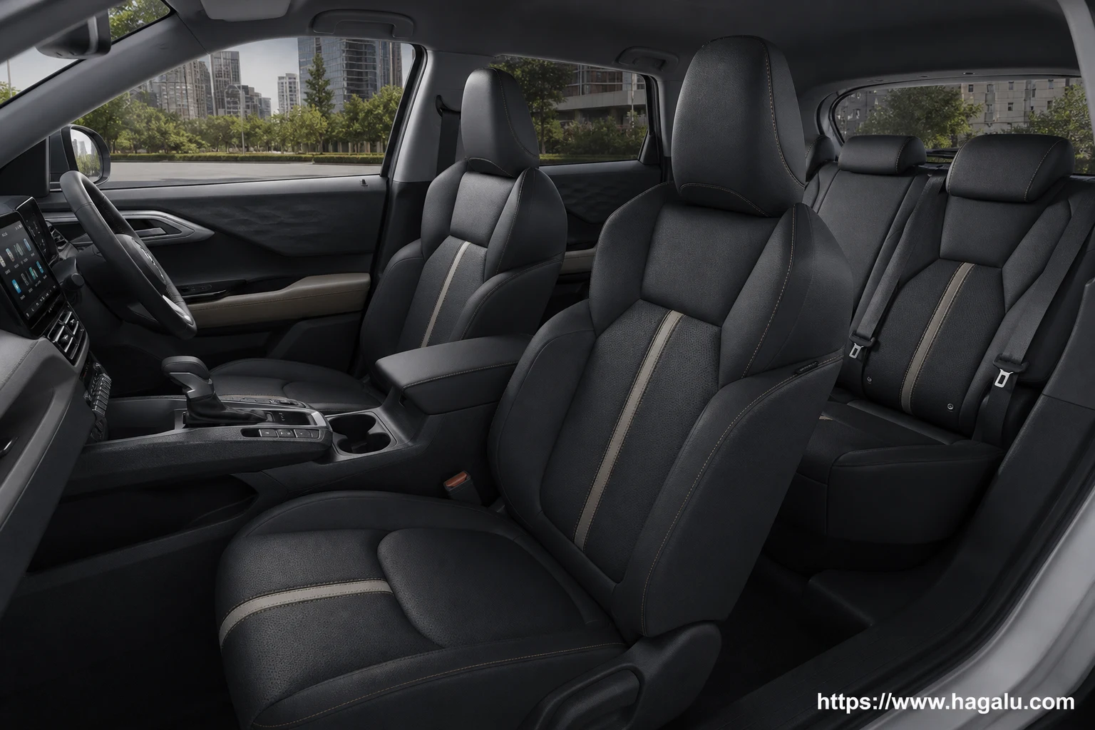 Mitsubishi Outlander Sport interior view 3 for South African vehicle comparison
