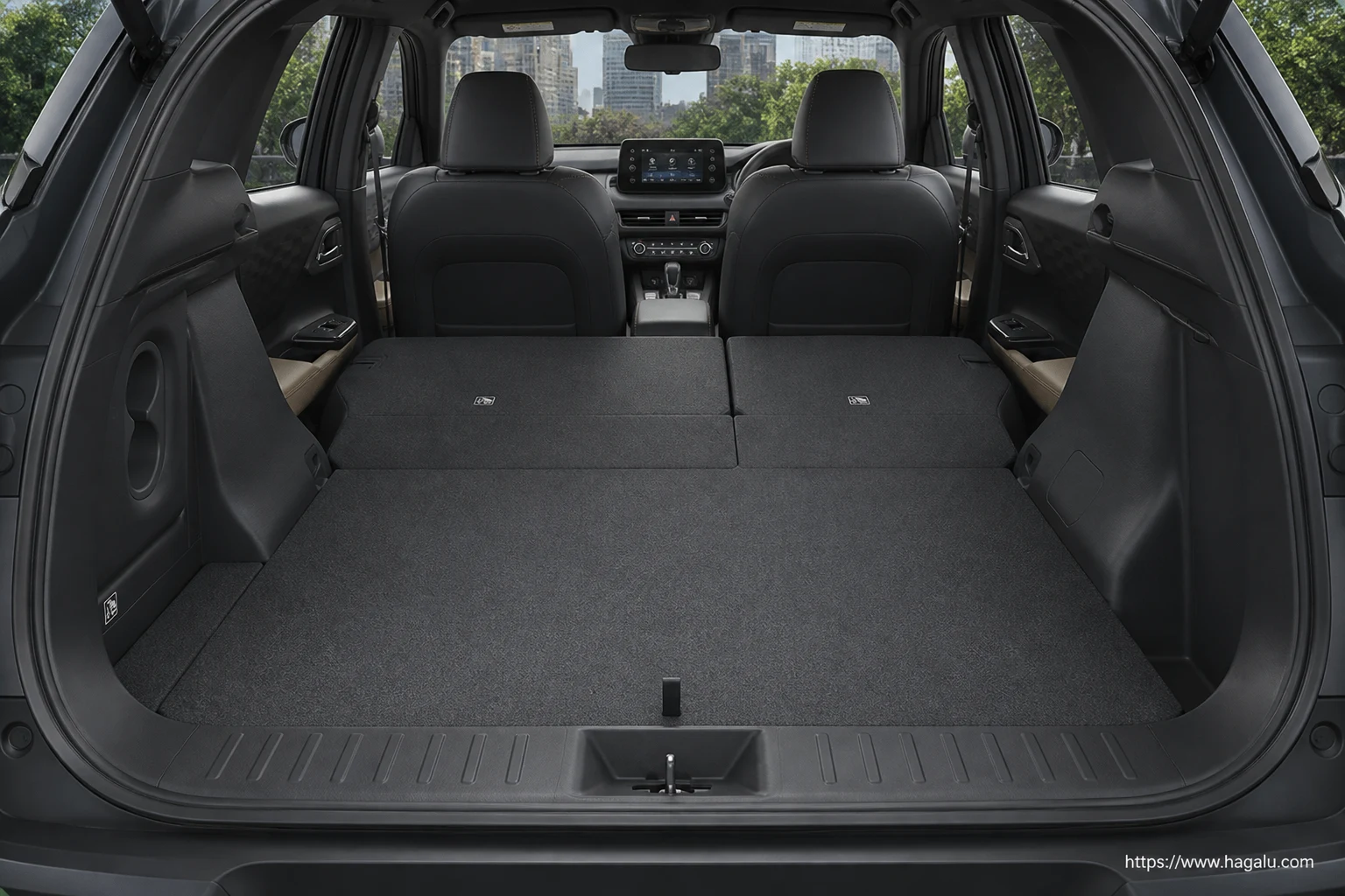Mitsubishi Outlander Sport interior view 5 for South African vehicle comparison