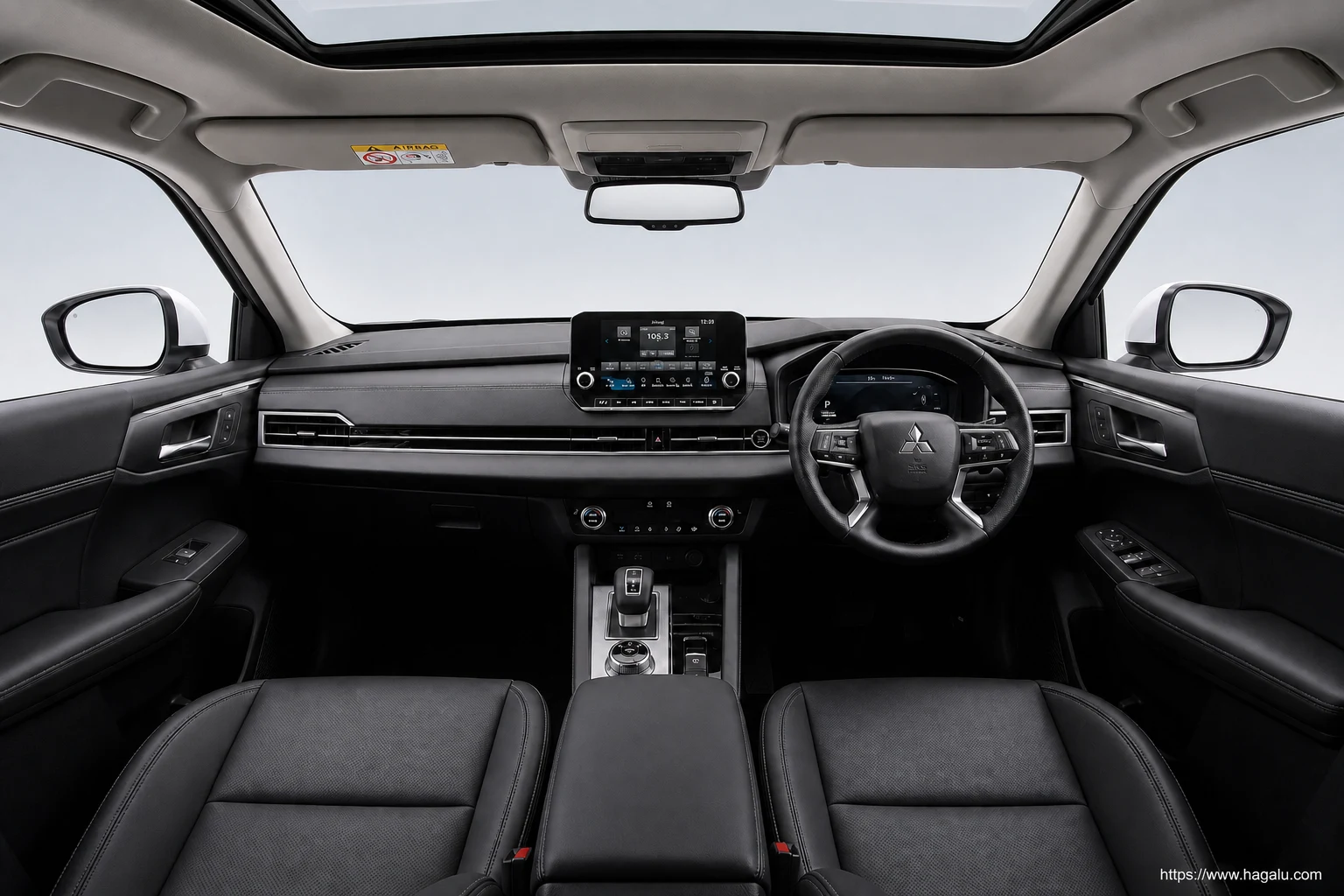 Mitsubishi Outlander interior view 1 for South African vehicle comparison