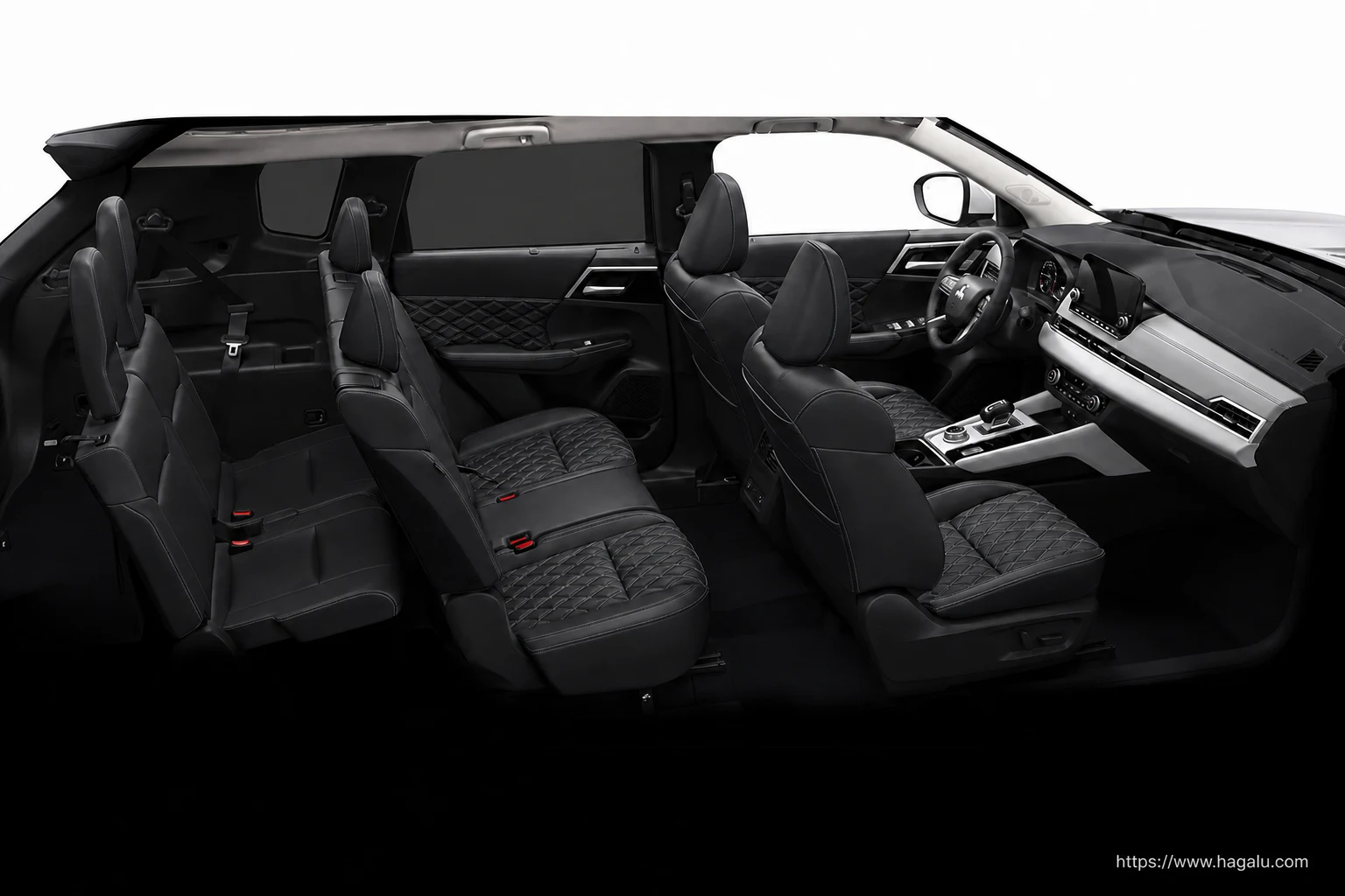 Mitsubishi Outlander interior view 3 for South African vehicle comparison
