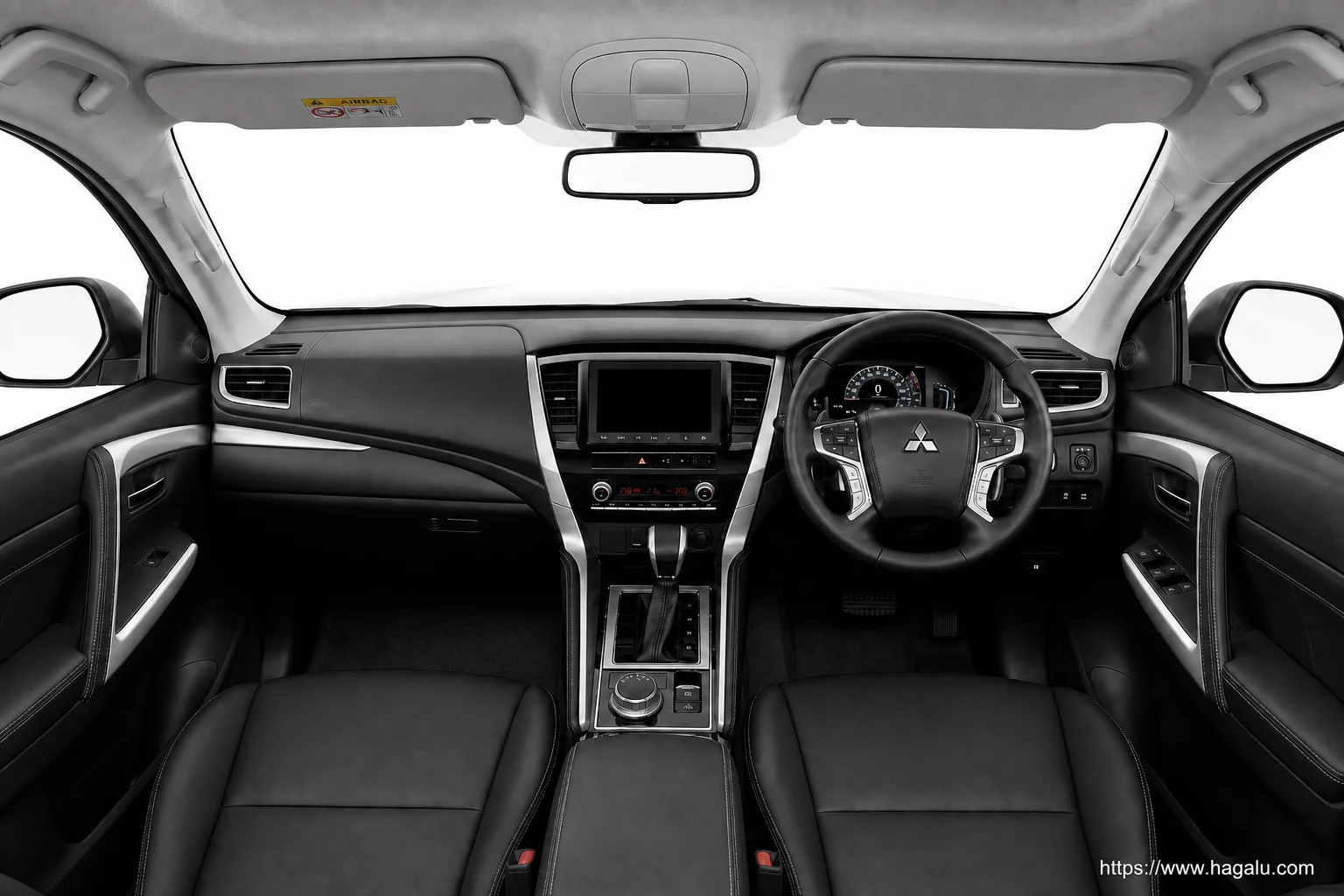 Mitsubishi Pajero Sport interior view 1 for South African vehicle comparison