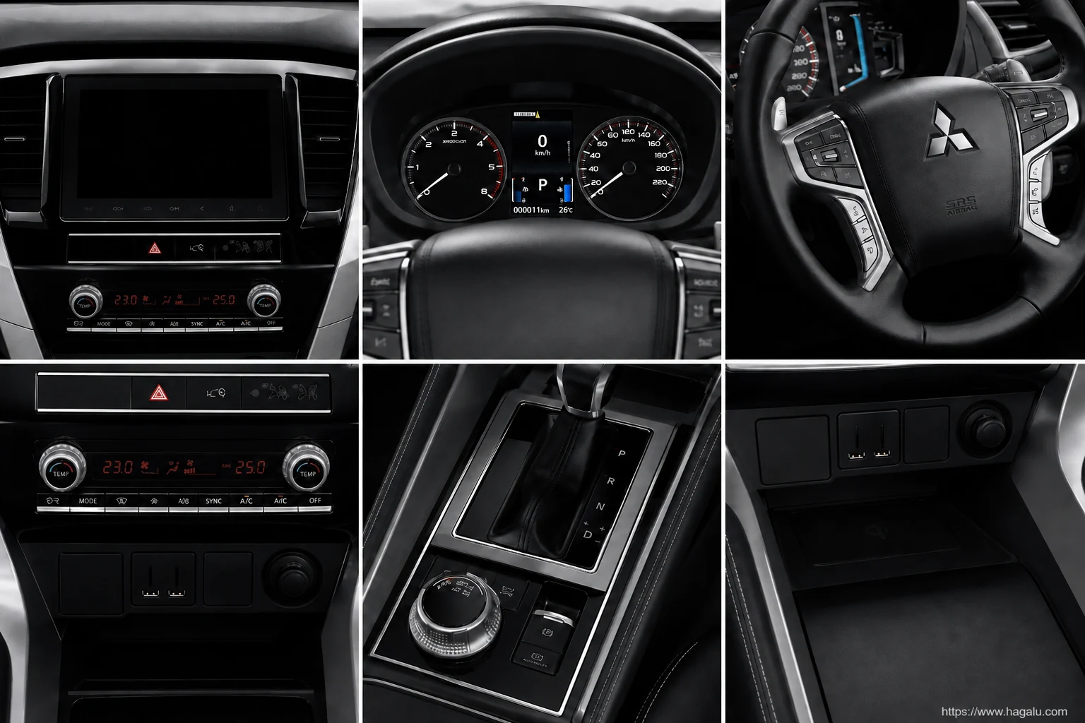 Mitsubishi Pajero Sport interior view 2 for South African vehicle comparison