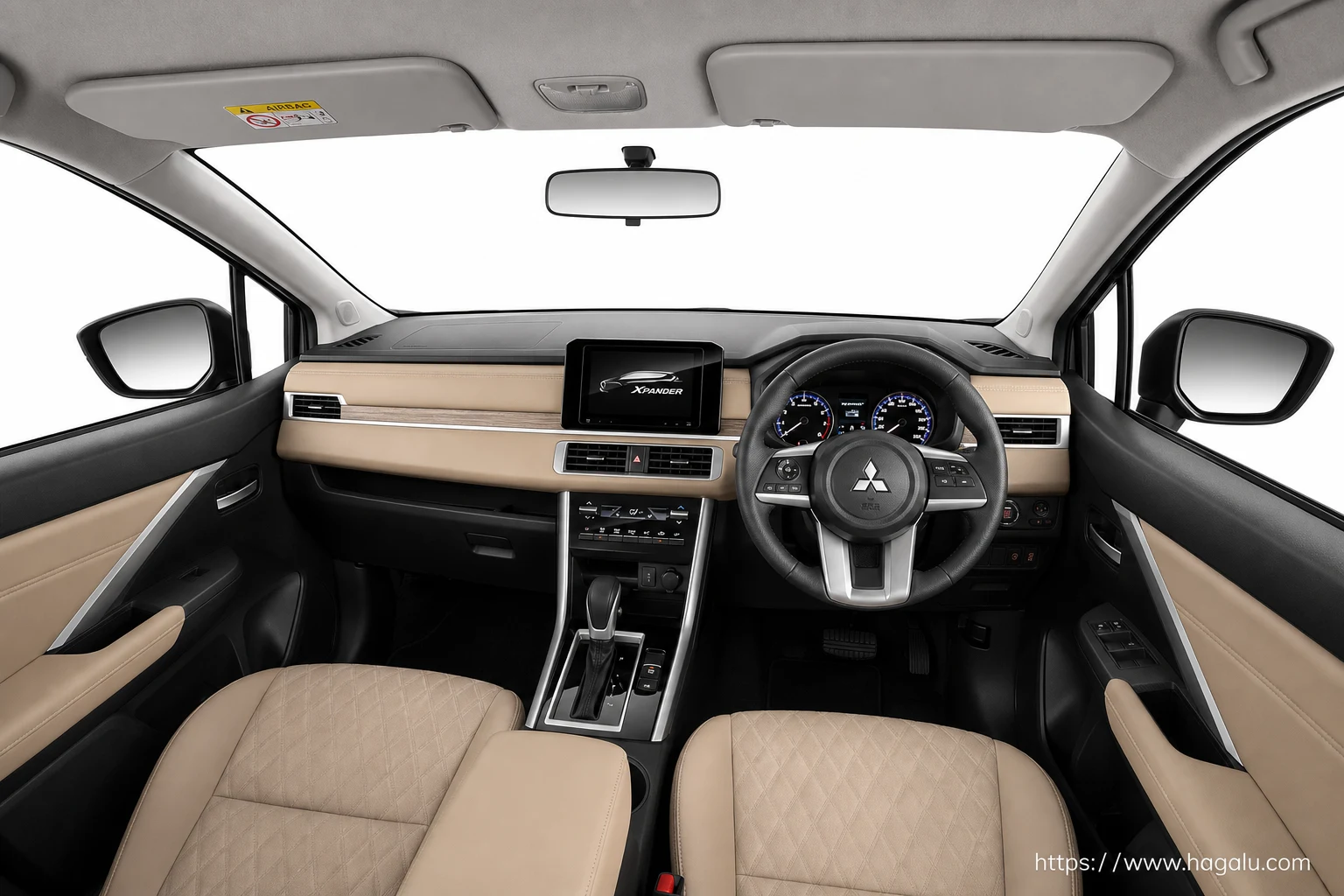Mitsubishi Xpander interior view 1 for South African vehicle comparison