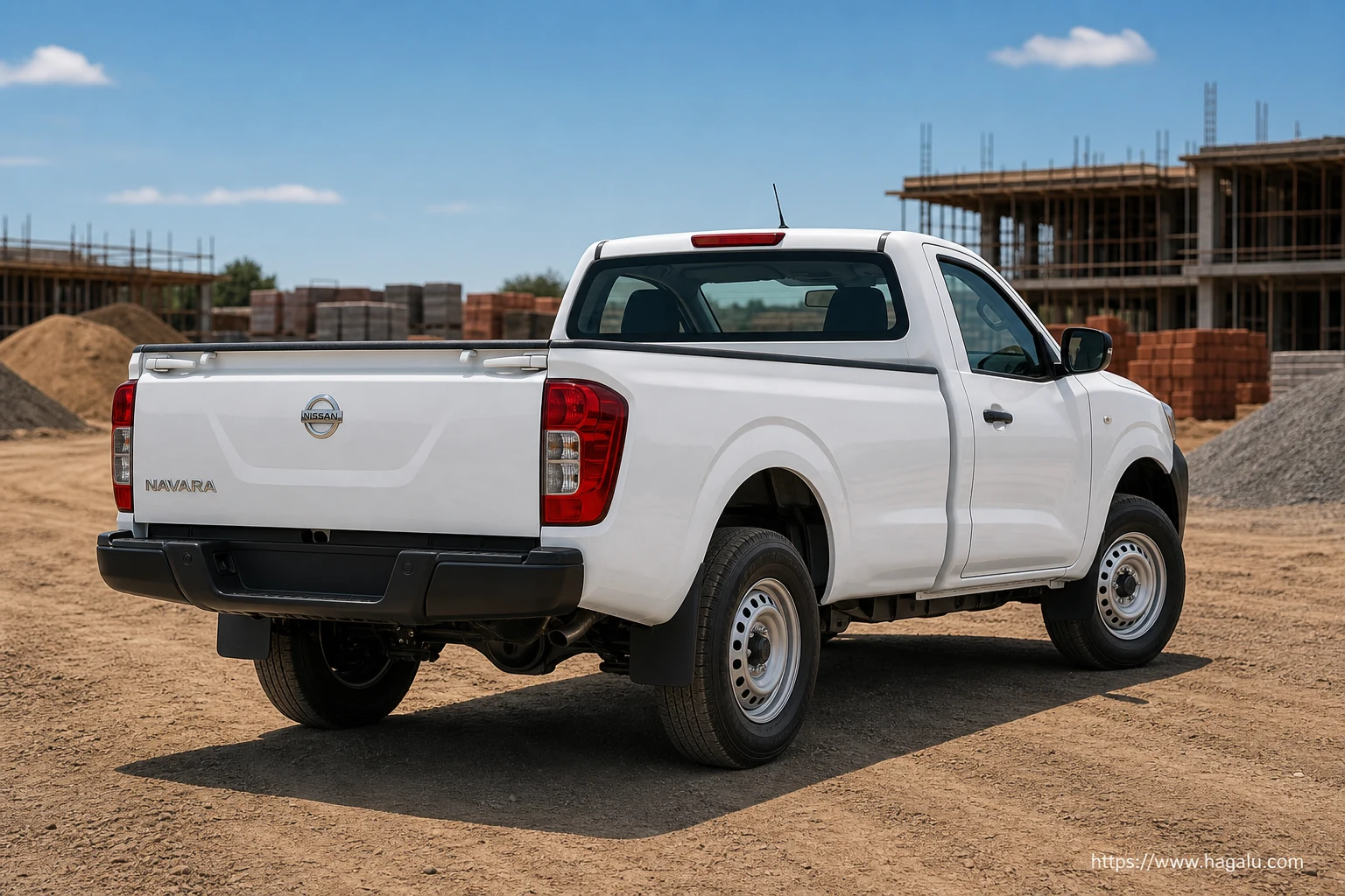 Nissan Navara Single Cab exterior view 2 — South Africa 2026