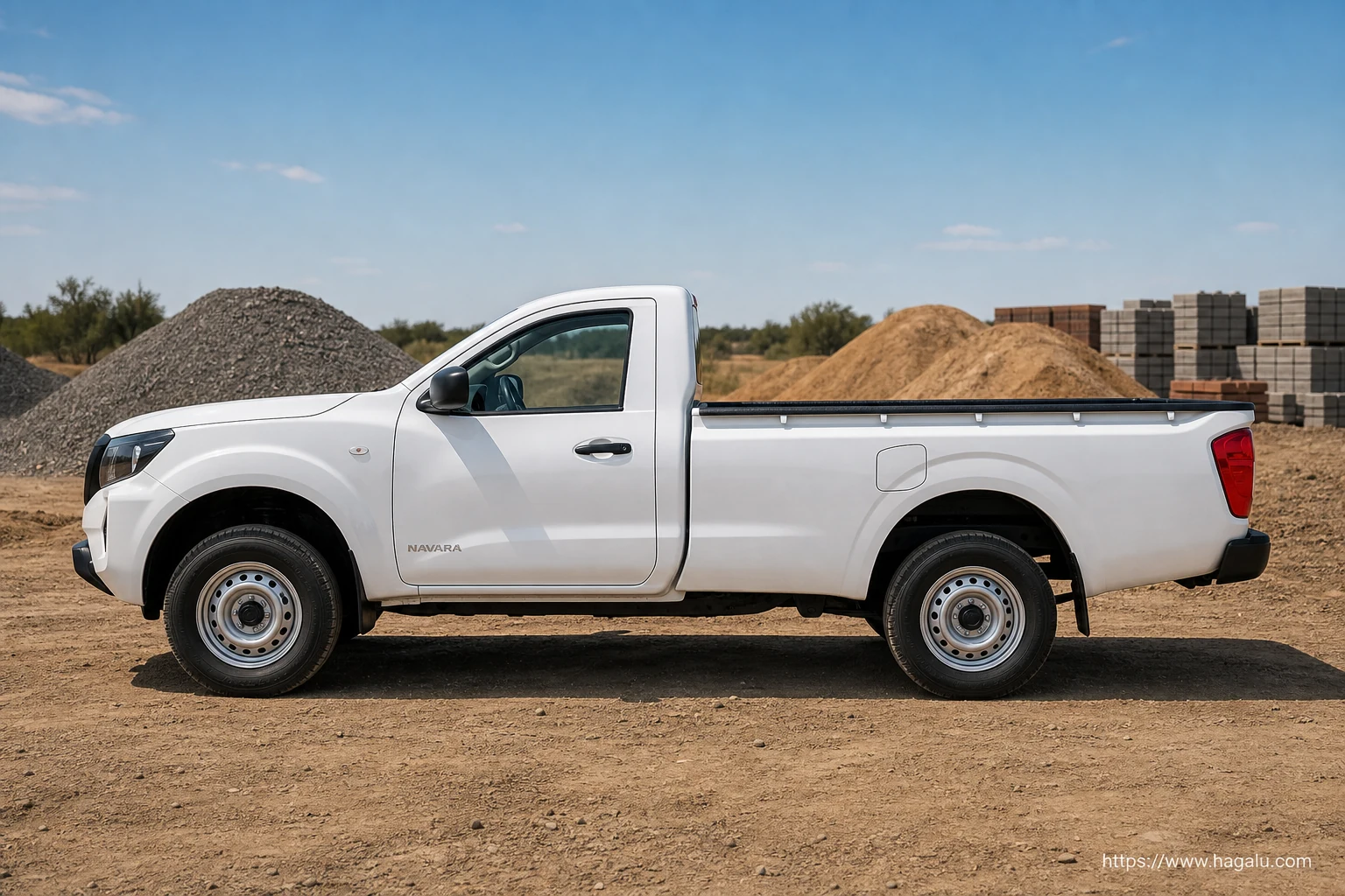Nissan Navara Single Cab exterior view 3 — South Africa 2026