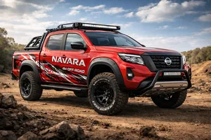 Nissan Navara exterior view 3 — South Africa 2026