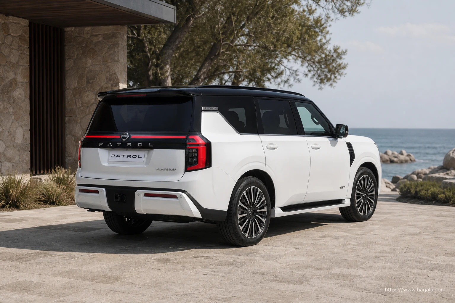 Nissan New Patrol exterior view 2 for South African vehicle comparison