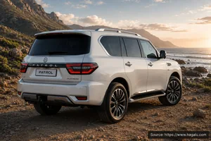 Nissan Patrol exterior view 2 — South Africa 2026