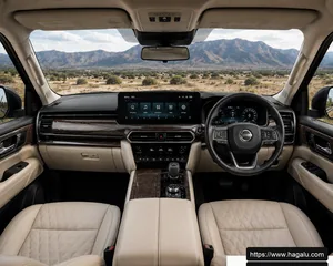 Nissan Patrol interior view 1 for South African vehicle comparison