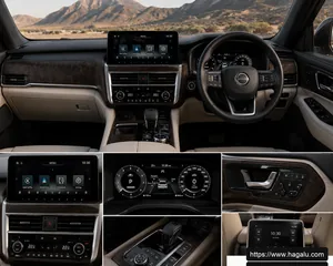 Nissan Patrol interior view 2 for South African vehicle comparison