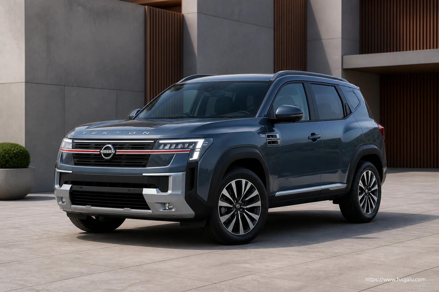 Nissan Tekton exterior view 1 for South African vehicle comparison