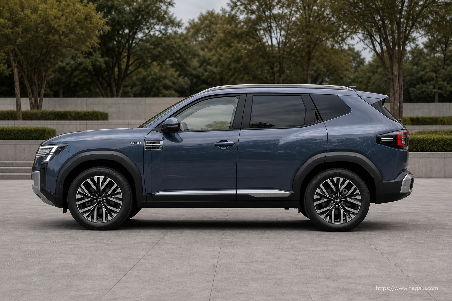 Nissan Tekton exterior view 3 for South African vehicle comparison