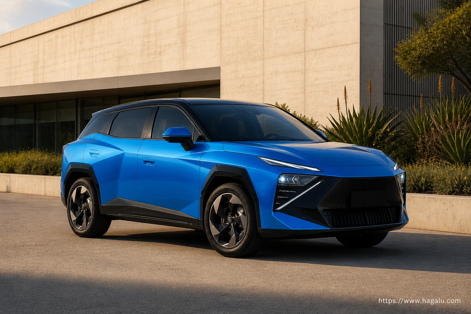 Omoda C4 exterior view 1 for South African vehicle comparison