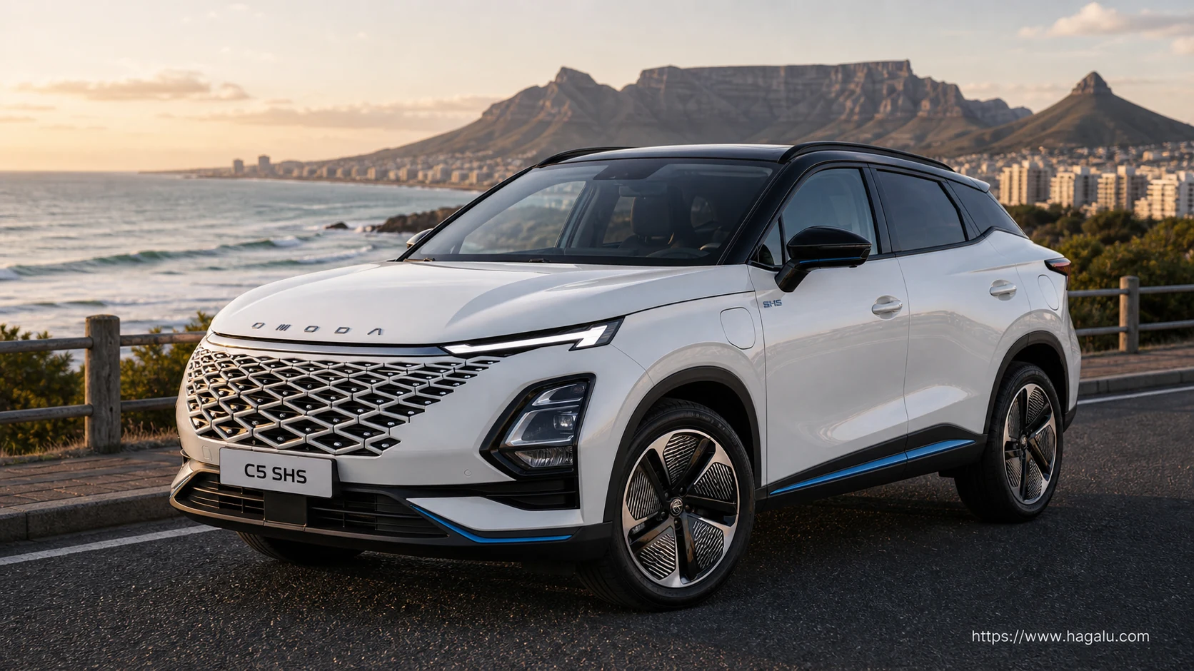 Omoda C5 SHS exterior view 1 — price and specifications in South Africa