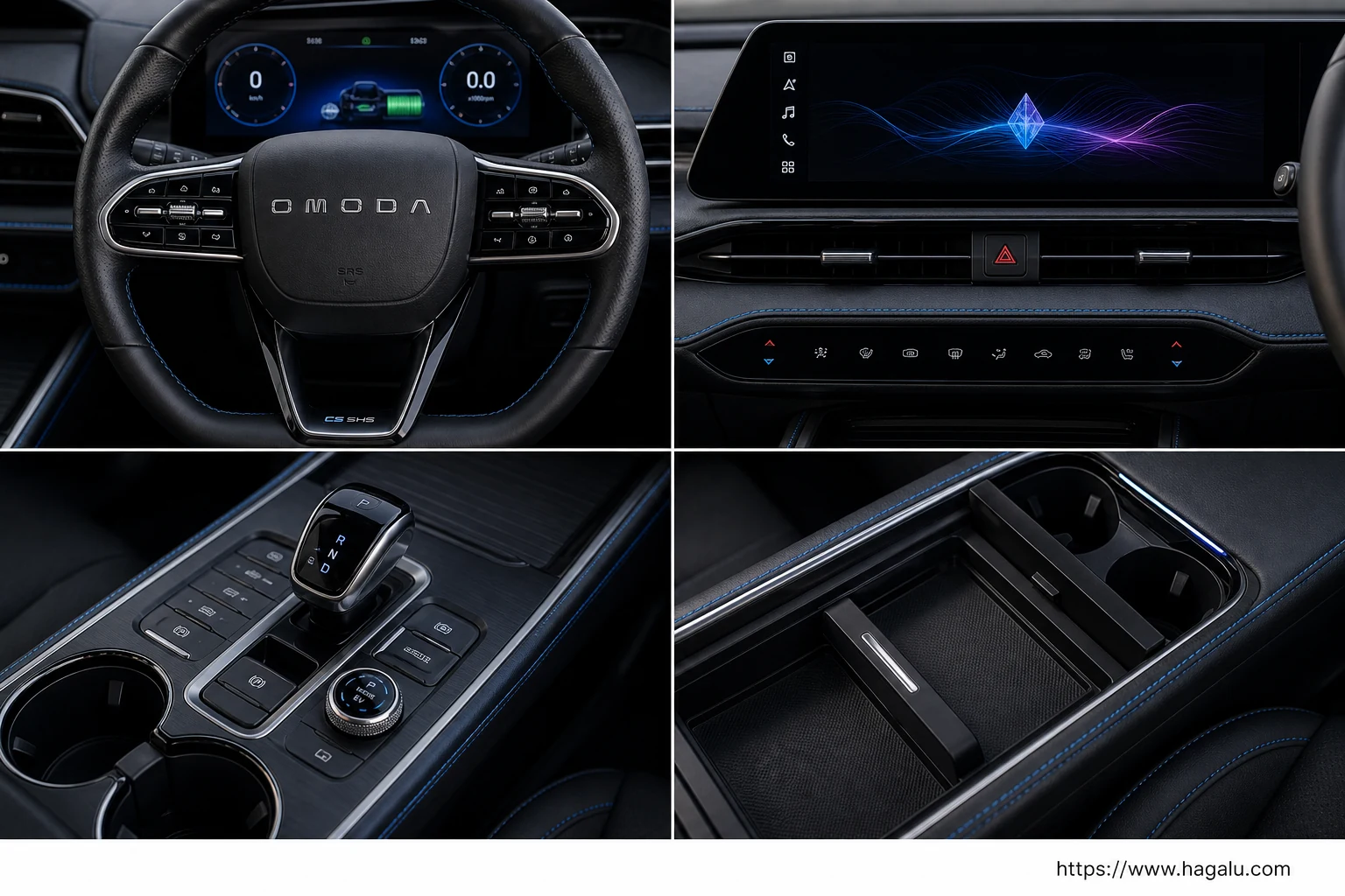 Omoda C5 SHS interior view 2 for South African vehicle comparison