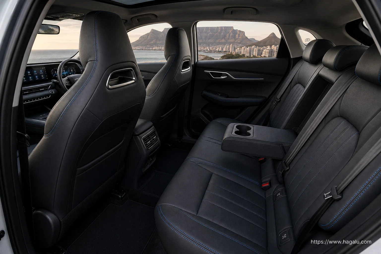 Omoda C5 SHS interior view 4 for South African vehicle comparison