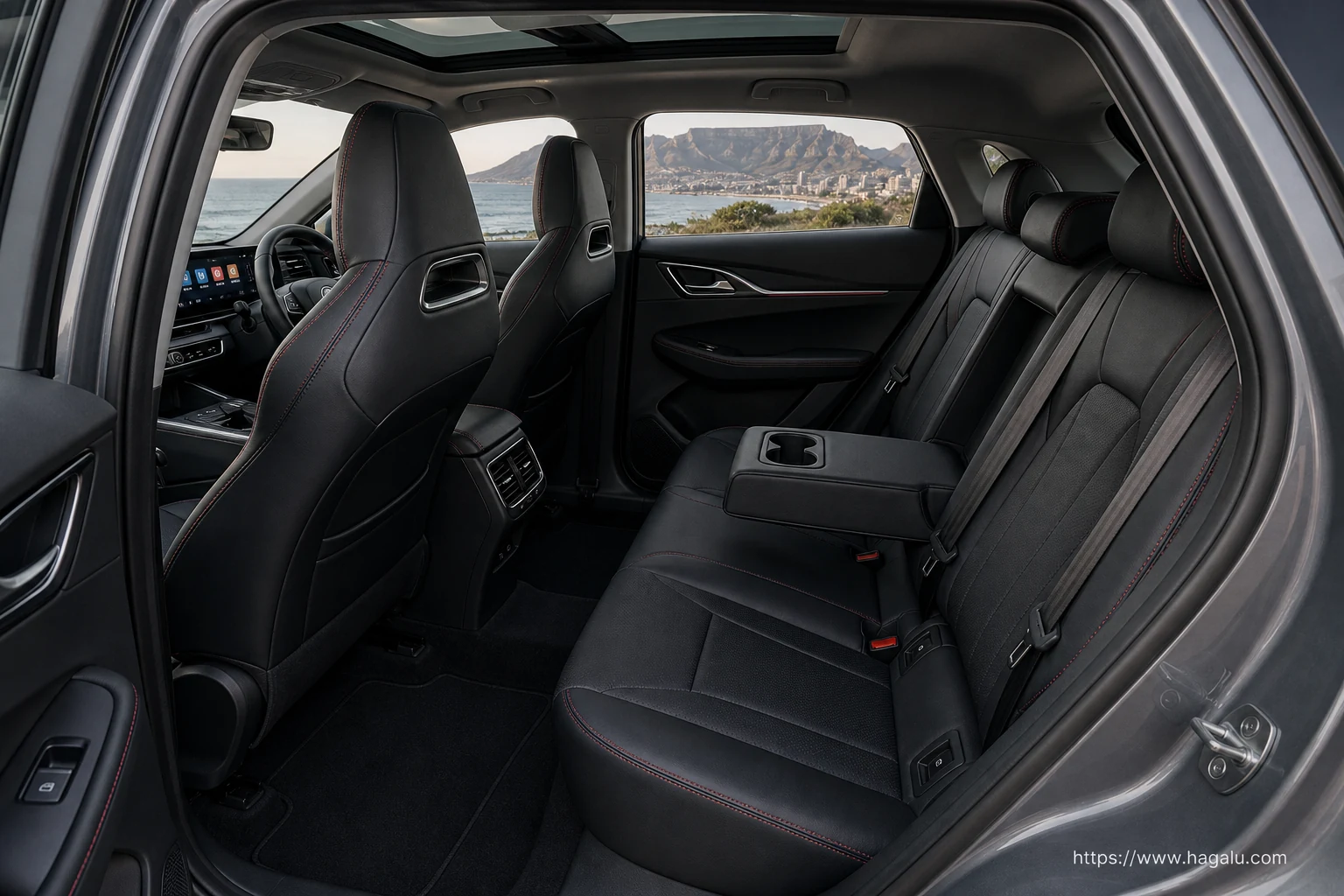 Omoda C5-X interior view 4 for South African vehicle comparison