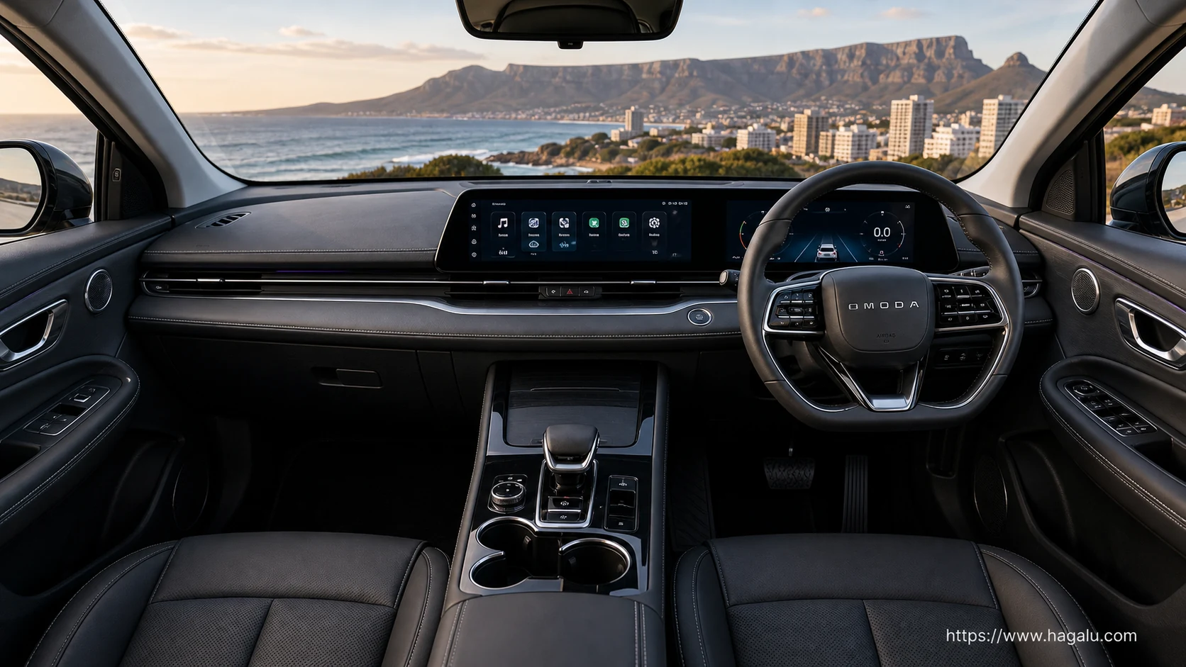 Omoda C5 interior view 1 for South African vehicle comparison