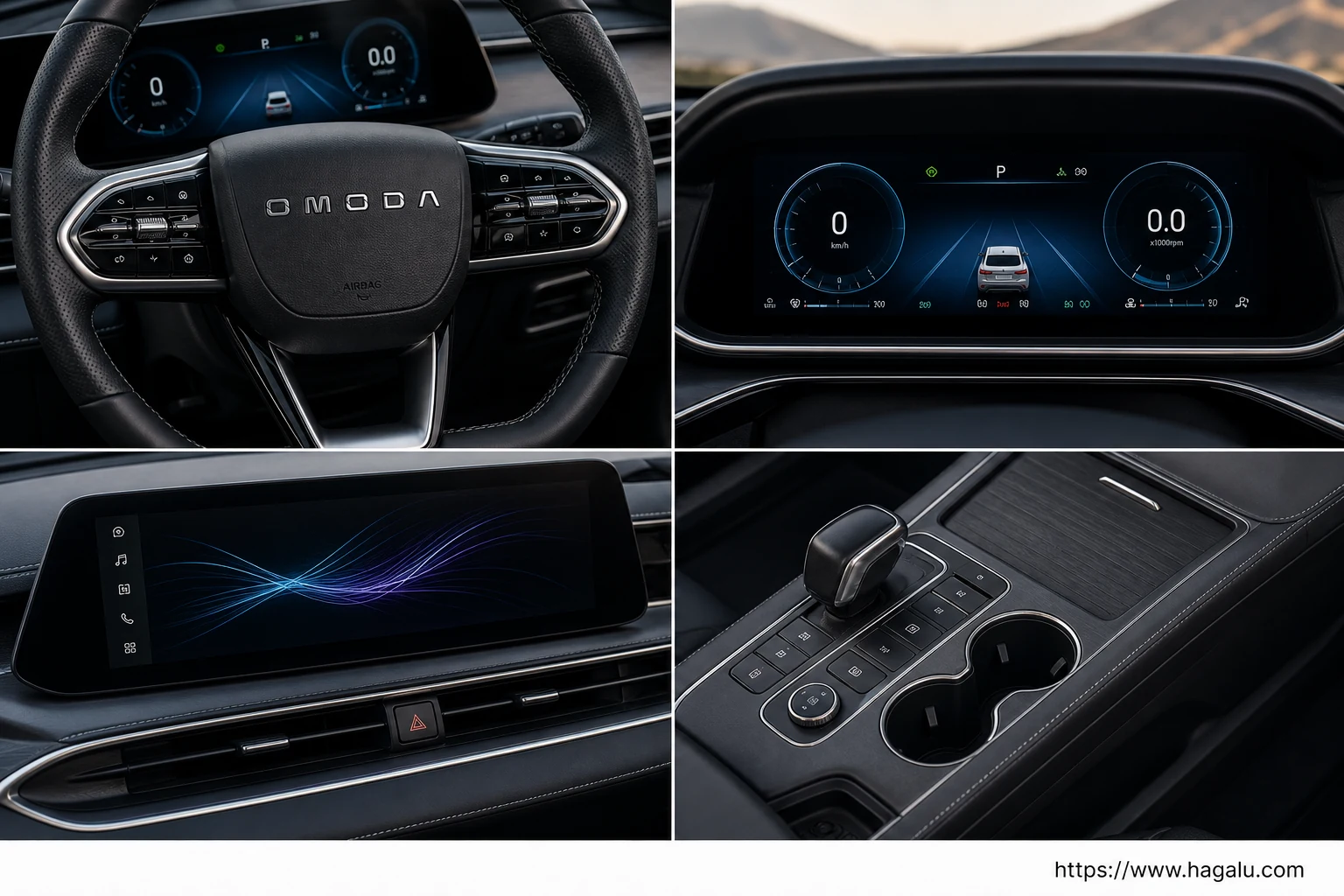 Omoda C7 interior view 2 for South African vehicle comparison