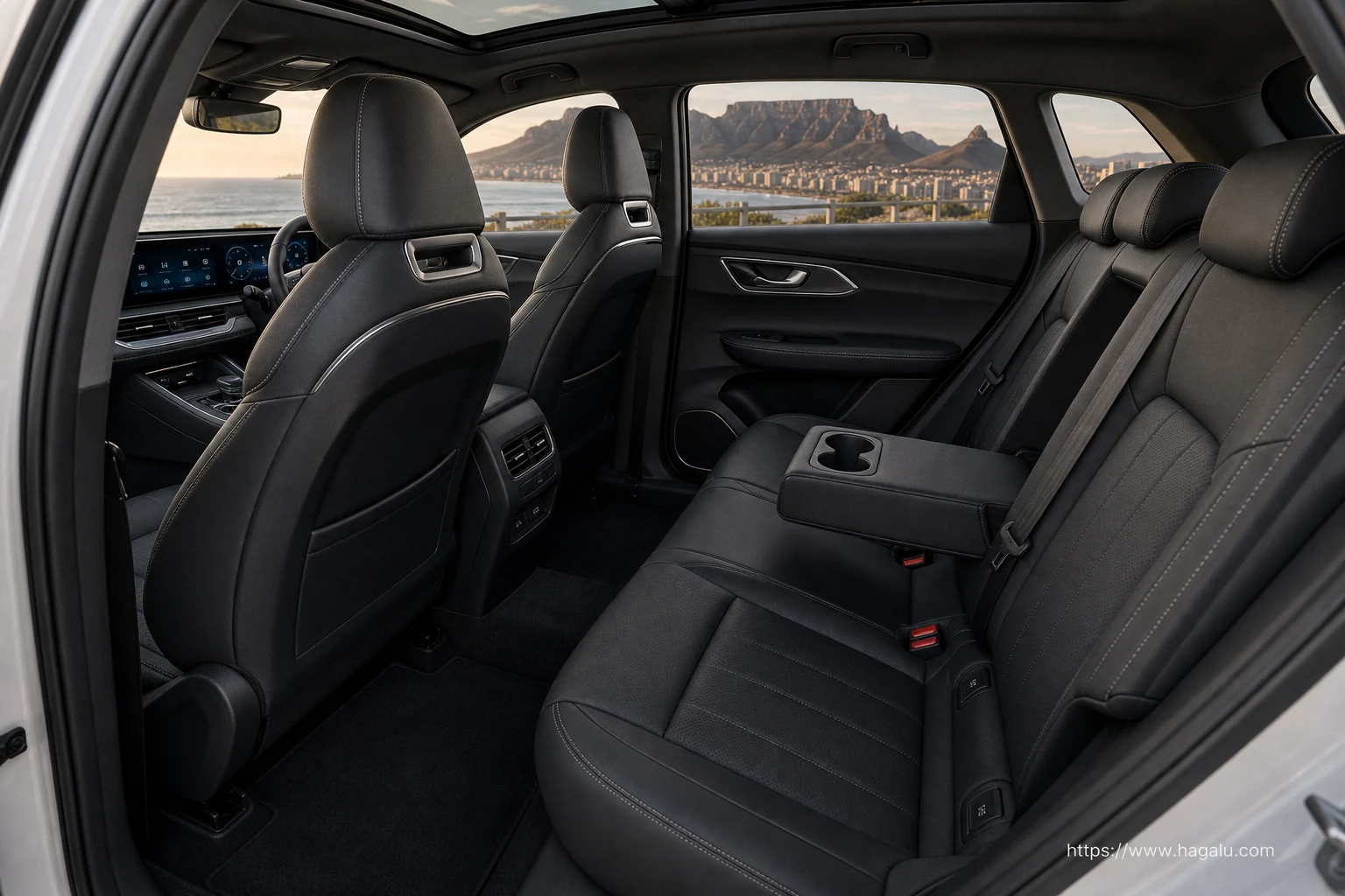 Omoda C7 interior view 4 for South African vehicle comparison