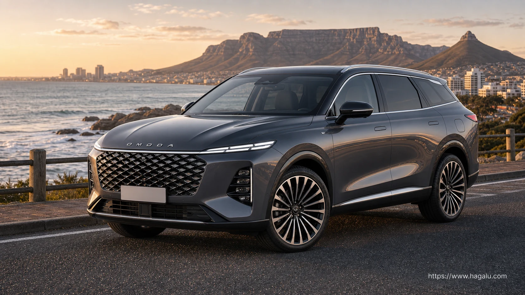 Omoda C9 exterior view 1 — price and specifications in South Africa