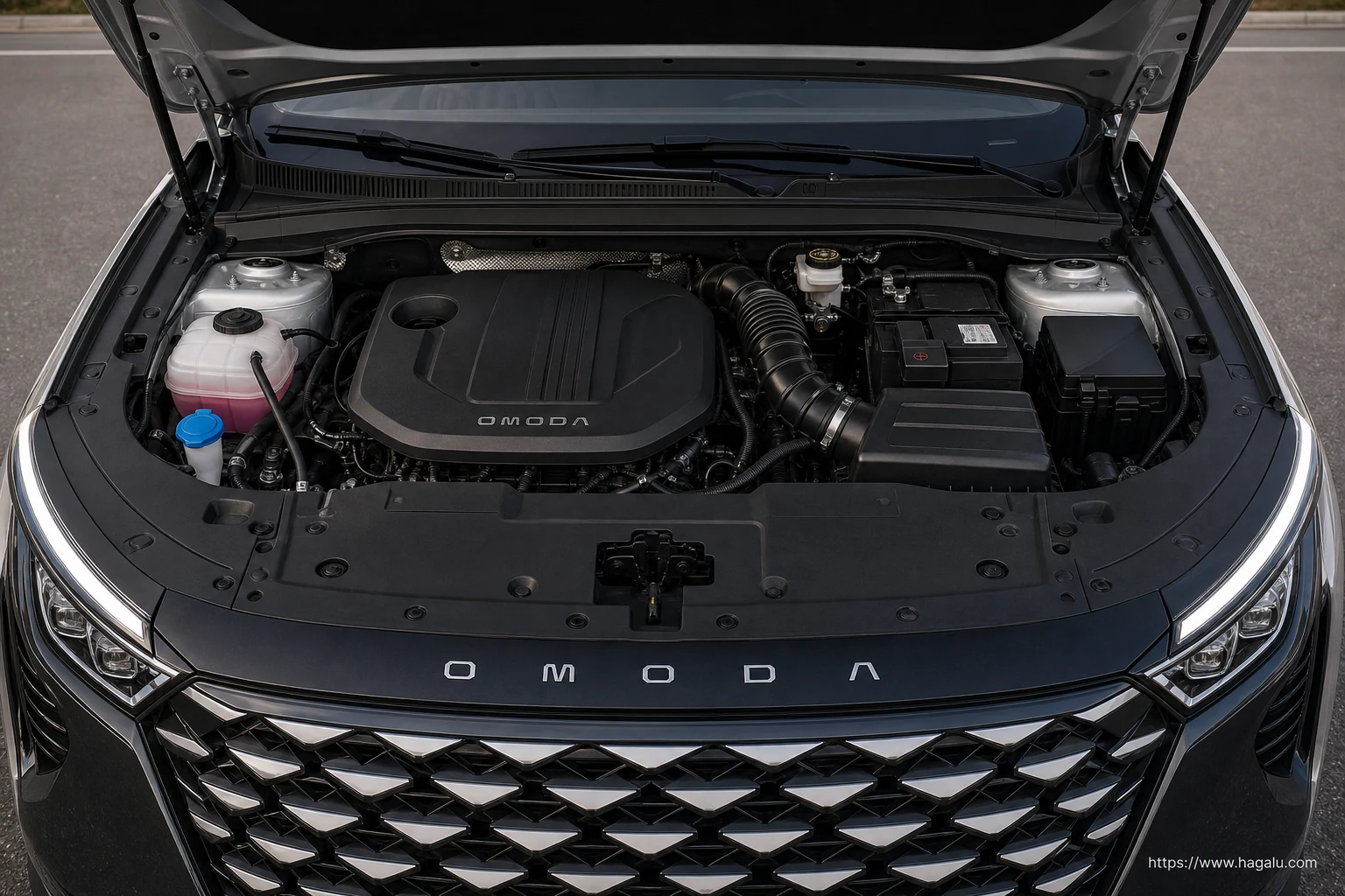 Omoda C9 exterior view 5 — South Africa 2026