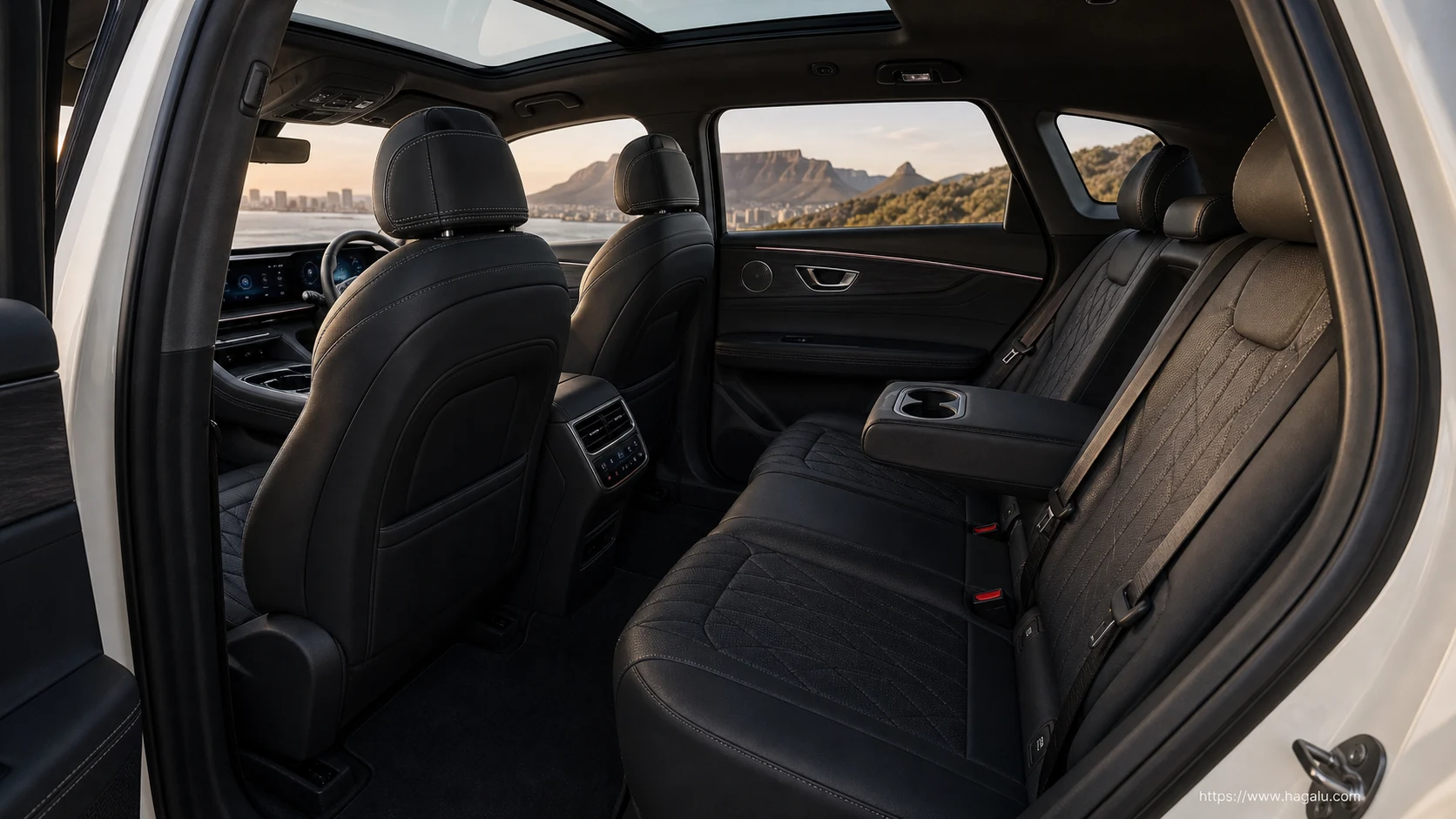 Omoda C9 interior view 4 for South African vehicle comparison