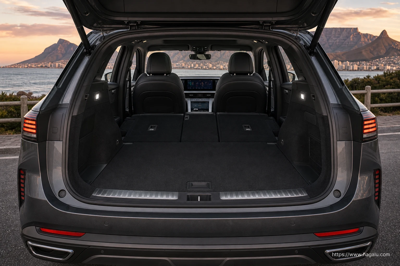 Omoda C9 interior view 5 for South African vehicle comparison