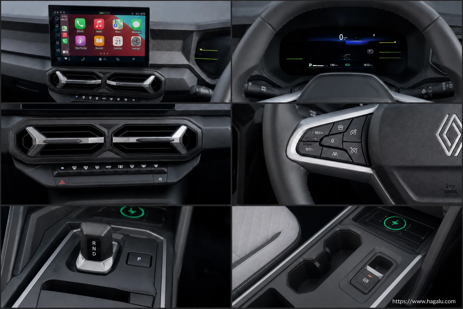 Renault Duster interior view 2 for South African vehicle comparison