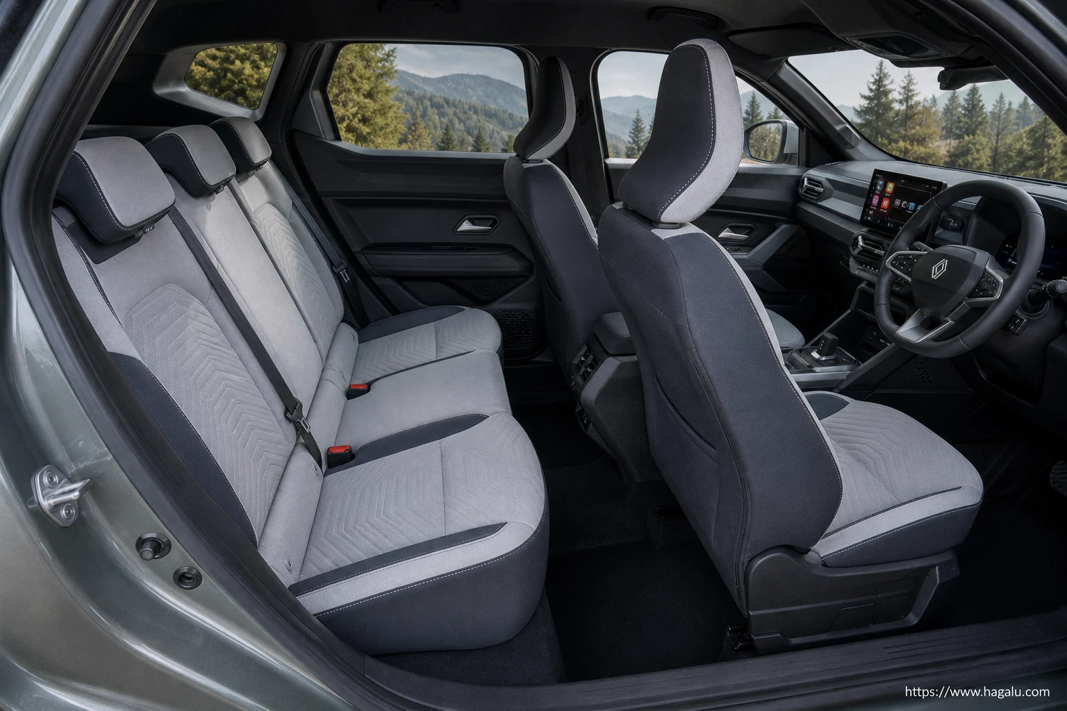 Renault Duster interior view 3 for South African vehicle comparison