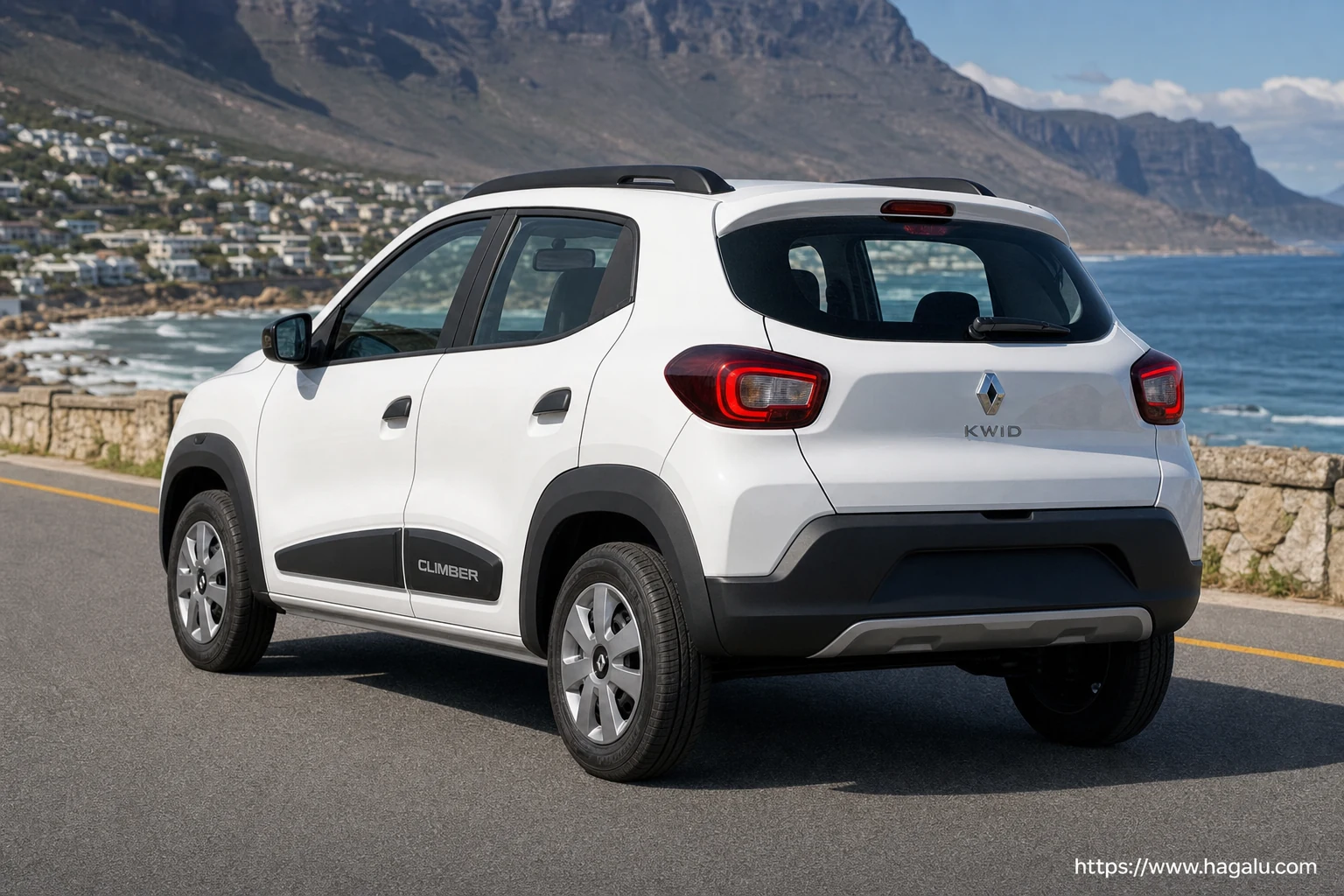 Renault Kwid exterior view 2 — South Africa 2026